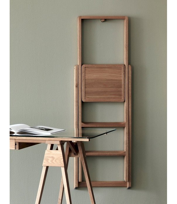 Design House Stockholm  Step Stepladder white beech