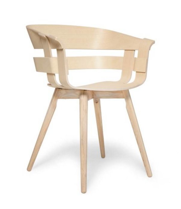 Design House Stockholm  Design House Stockholm - Wick chair wood base ash