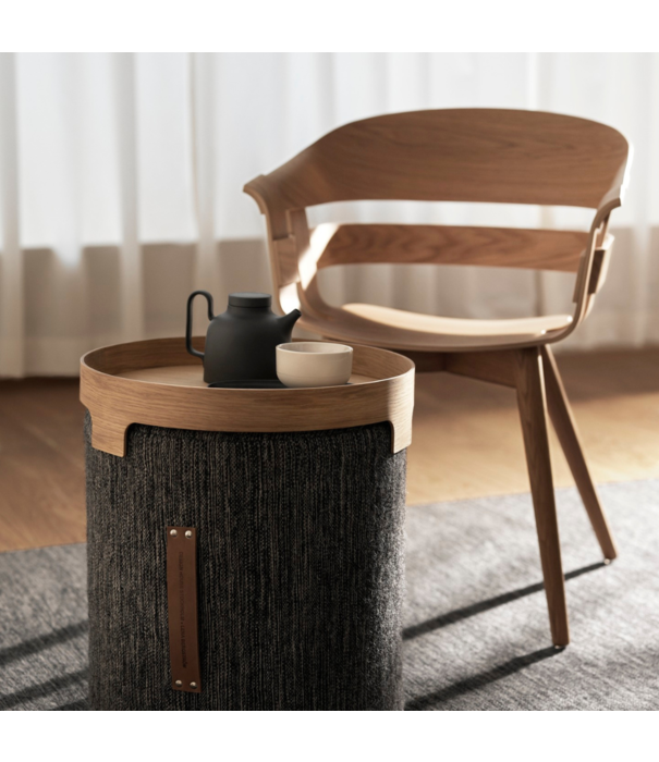 Design House Stockholm  Wick stoel eiken, chrome