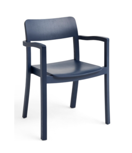 Hay Pastis Eetkamerstoel met arm, steel blue
