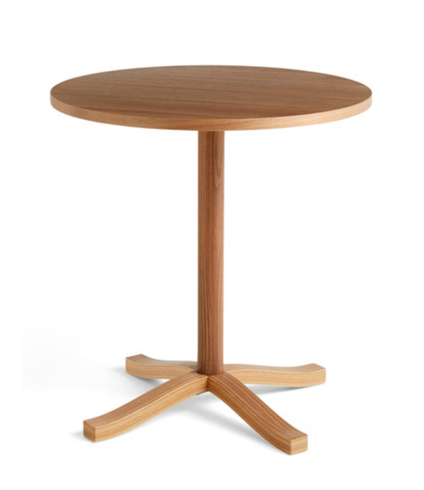 Hay  Pastis Tafel Walnut veneer Ø70