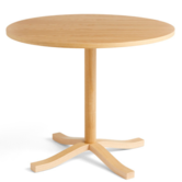 Pastis Dining Table Oak Ø90
