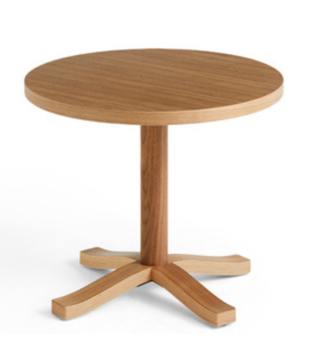 Hay - Pastis coffee table Walnut Ø46/40