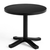 Hay - Pastis coffee table Ø46 / H40 Black