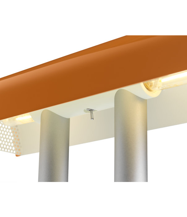 Hay  Hay - Anagram table lamp - Charred Orange