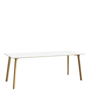 CPH Deux 210 Eettafel beuken, pearl white laminaat 200cm
