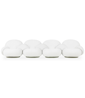 Pacha Outdoor 4-seater Sofa with armrest Libera 02