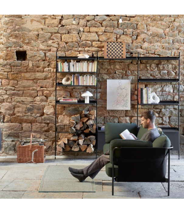 Hay  Hay - Pier System combination 133 - 3 columns blue steel / black