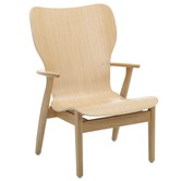 Domus lounge stoel eiken