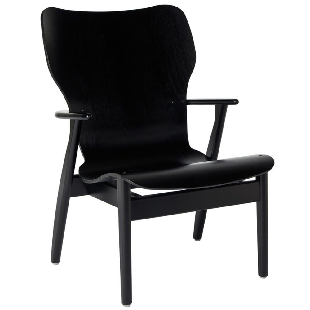 Domus lounge chair black birch - NORDIC NEW