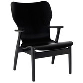 Artek - Domus lounge chair black birch