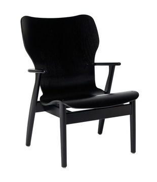 Artek - Domus lounge chair black birch