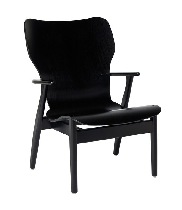 Artek  Artek - Domus lounge chair black birch