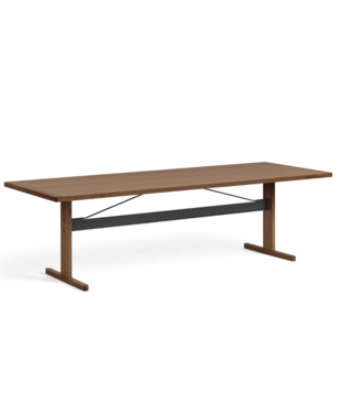 Hay - Passerelle dining table walnut / black 260 x 95