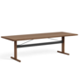 Hay - Passerelle dining table walnut / ink black crossbar