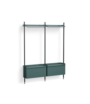 Pier System combination 1002, 2columns blue / black