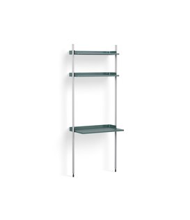 Pier System combinatie 11, 1 column blauw / clear