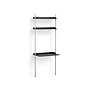 Hay Pier Collection - Pier combination 11, 1 column black steel / clear