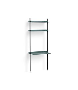 Pier System 11, 1 column blauw / zwart
