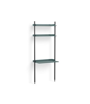 Pier System  11, 1 column blue / black