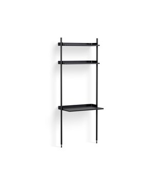 Pier System  11, 1 column black / black