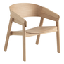 Muuto Cover Lounge Stoel eiken
