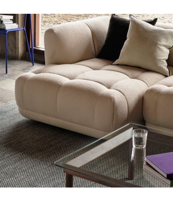 Hay  Quilton 3-seater Sofa fabric Vidar