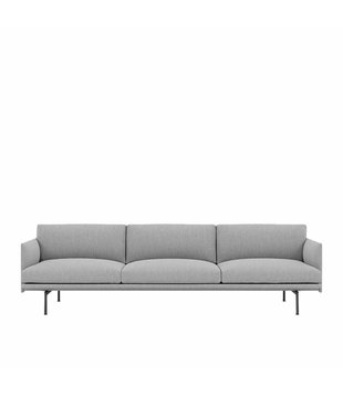 Muuto - Outline 3,5-seater Sofa, fabric Vancouver 14