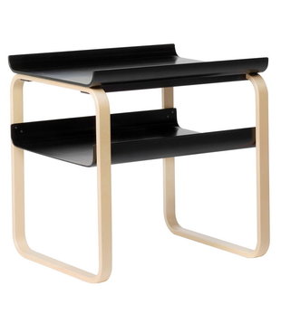 Artek Aalto 915 Bijzettafel berken, zwart