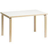 Artek - Aalto Table rectangular 81B white laminate 120 x 75