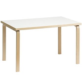 Artek - Aalto Table rectangular 81B wit laminaat 120 x 75