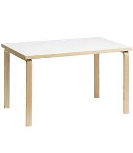 Artek - Aalto Table rectangular 81B wit laminaat