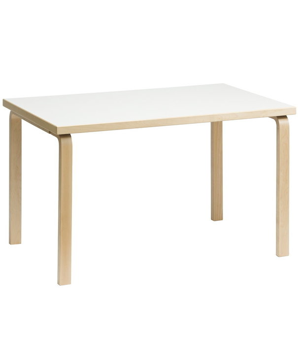 Artek  Artek - Aalto Table rectangular 81B wit laminaat 120 x 75