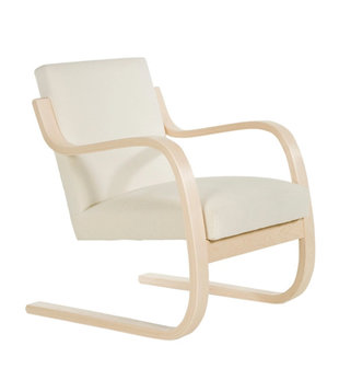Artek - lounge stoel 402 off white