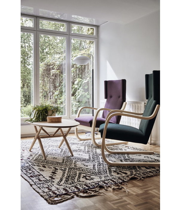 Artek  Artek - Aalto lounge stoel 401 wit