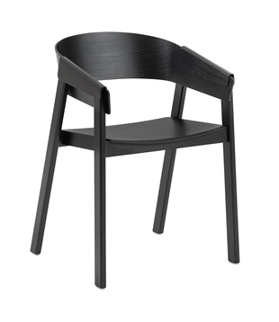 Muuto Cover Stoel zwart