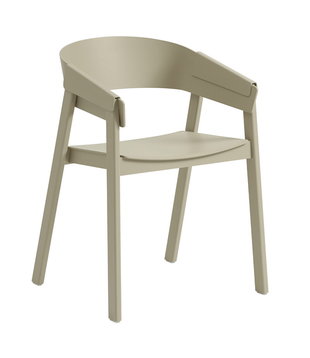 Muuto Cover Stoel dark beige