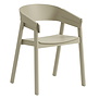 Muuto Cover Eetkamerstoel met armleuning beige