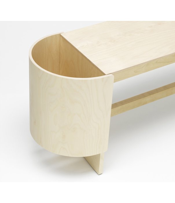 Artek  Artek Kiulu bench B natural birch L88 cm.