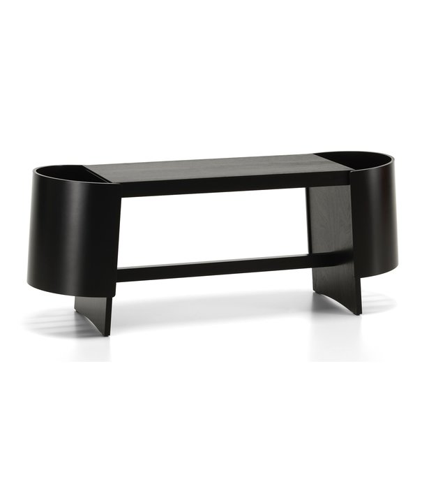 Artek  Artek Kiulu bench A black birch L118 cm.