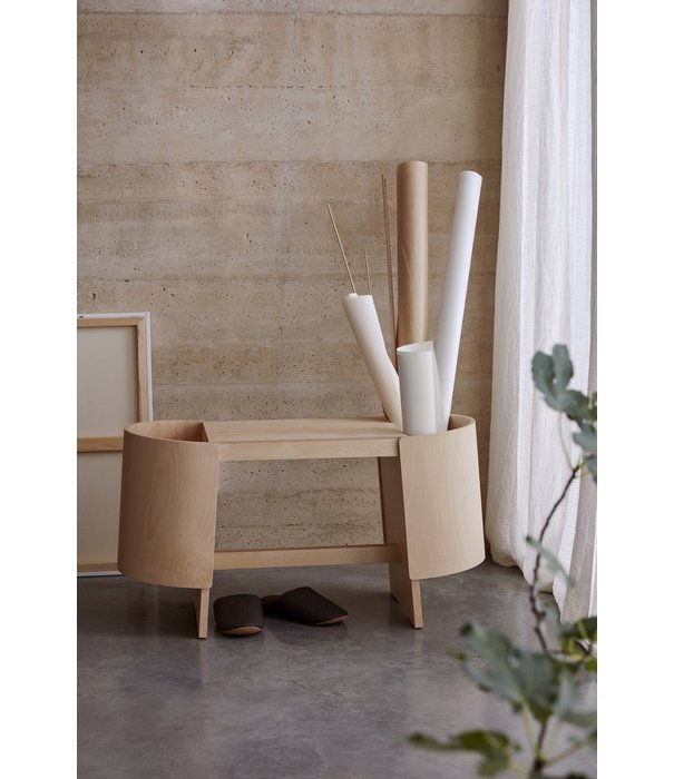 Artek  Artek Kiulu bench B natural birch L88 cm.