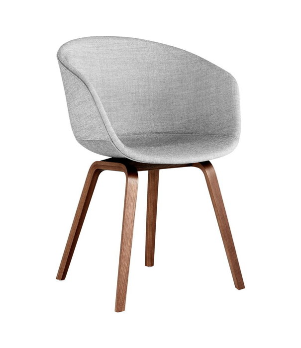 Hay  Dining Campaign, Hay AAC23  Dining Chair Remix 123, walnut base