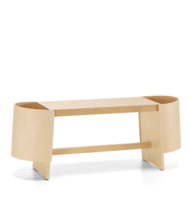 Artek - Kiulu bench A natural birch L118 cm.