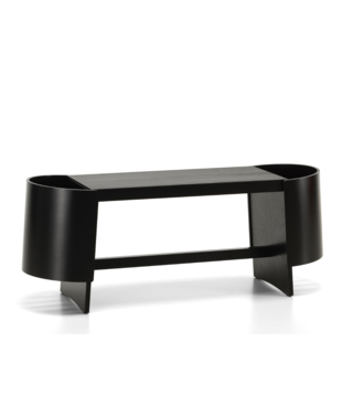 Artek - Kiulu bench A black birch L118 cm.