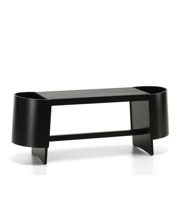 Artek  Artek Kiulu bench A black birch L118 cm.