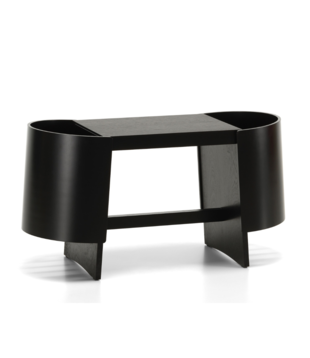 Artek - Kiulu bench B black birch L88 cm.