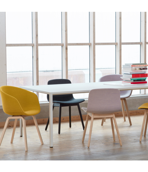 Hay  Hay Dining Campaign, AAC 23 Dining Chair Remix 123, lacquered oak legs