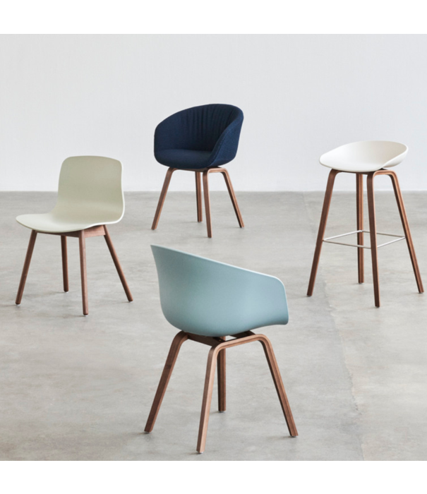 Hay AAC 23 Dining Chair Remix 123, lacquered oak legs - NORDIC NEW