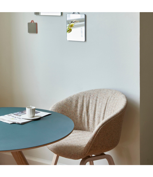 Hay  Hay AAC 23 Soft Dining Chair Bolgheri, lacquered oak legs