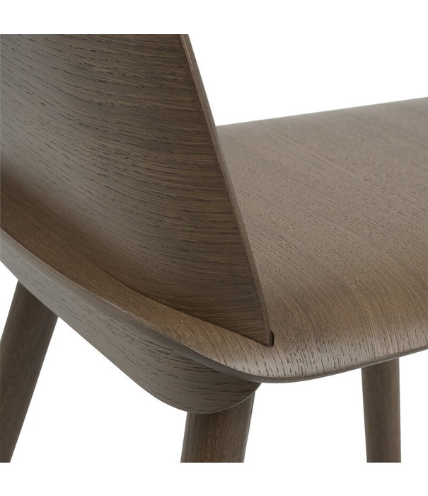 Muuto  Muuto - Nerd chair stained dark brown